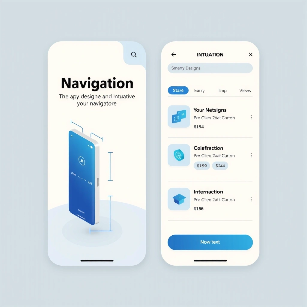 Menú de navegación intuitivo