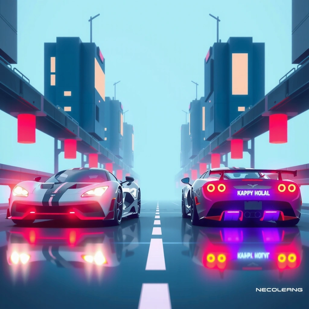 Screenshot del juego CryptoRacer