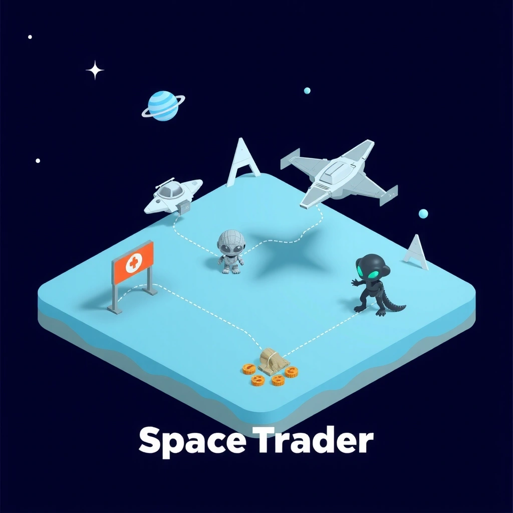 Space Trader exploración espacial
